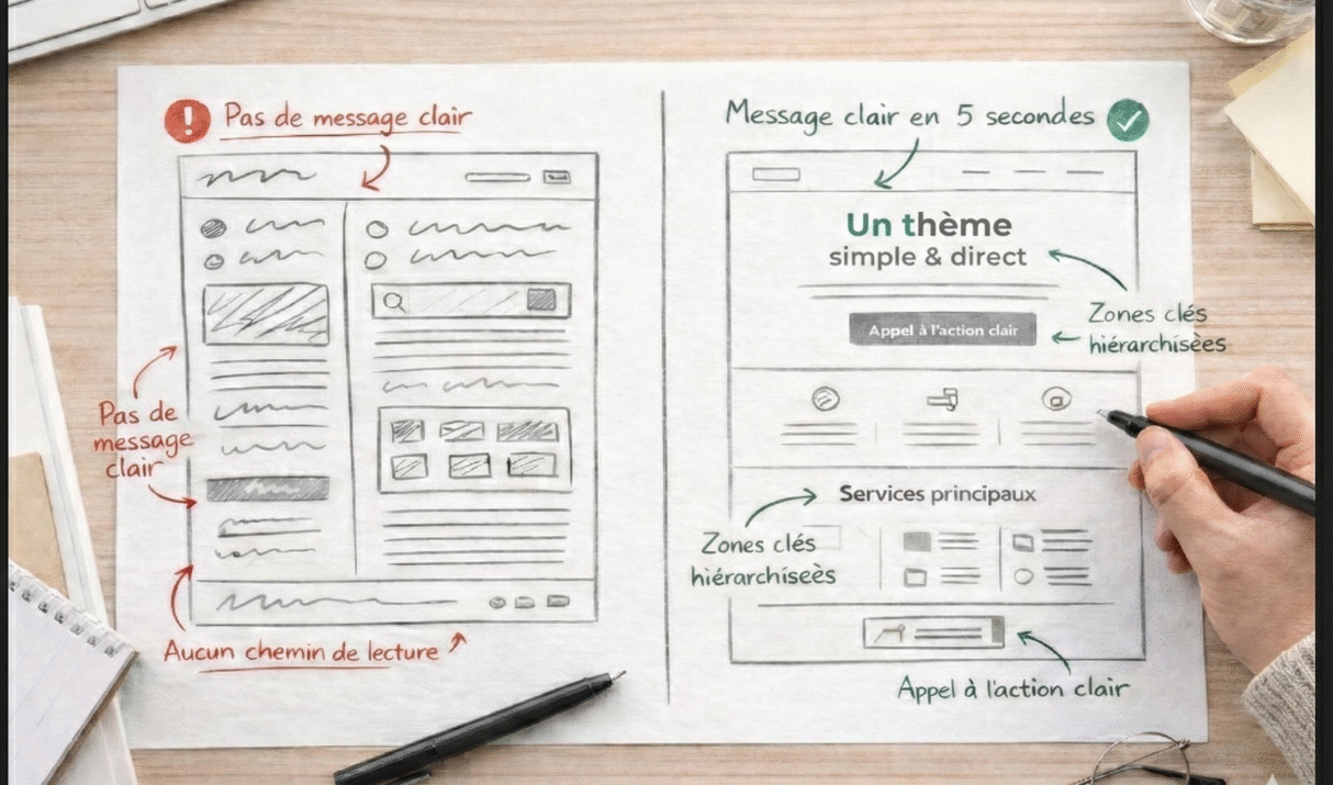 Un site web n’est pas une vitrine.