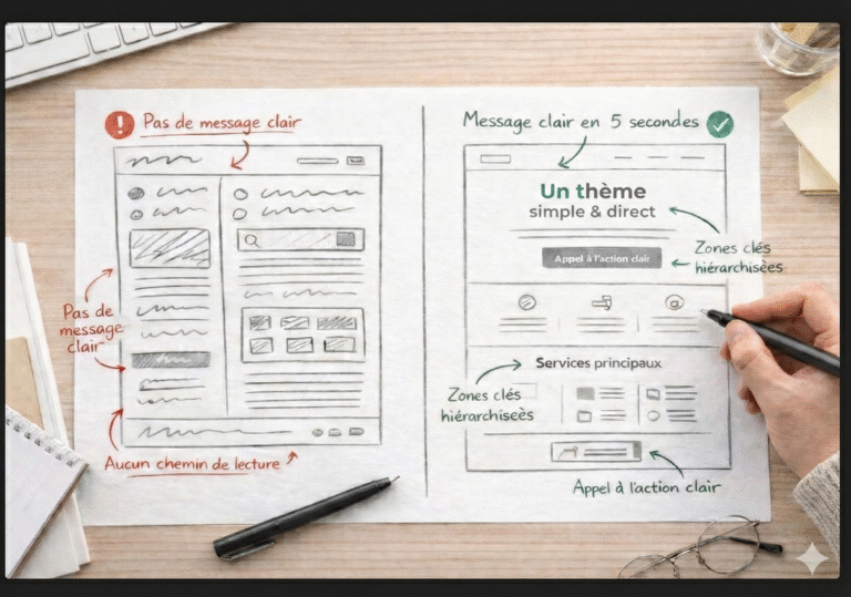 Un site web n’est pas une vitrine.